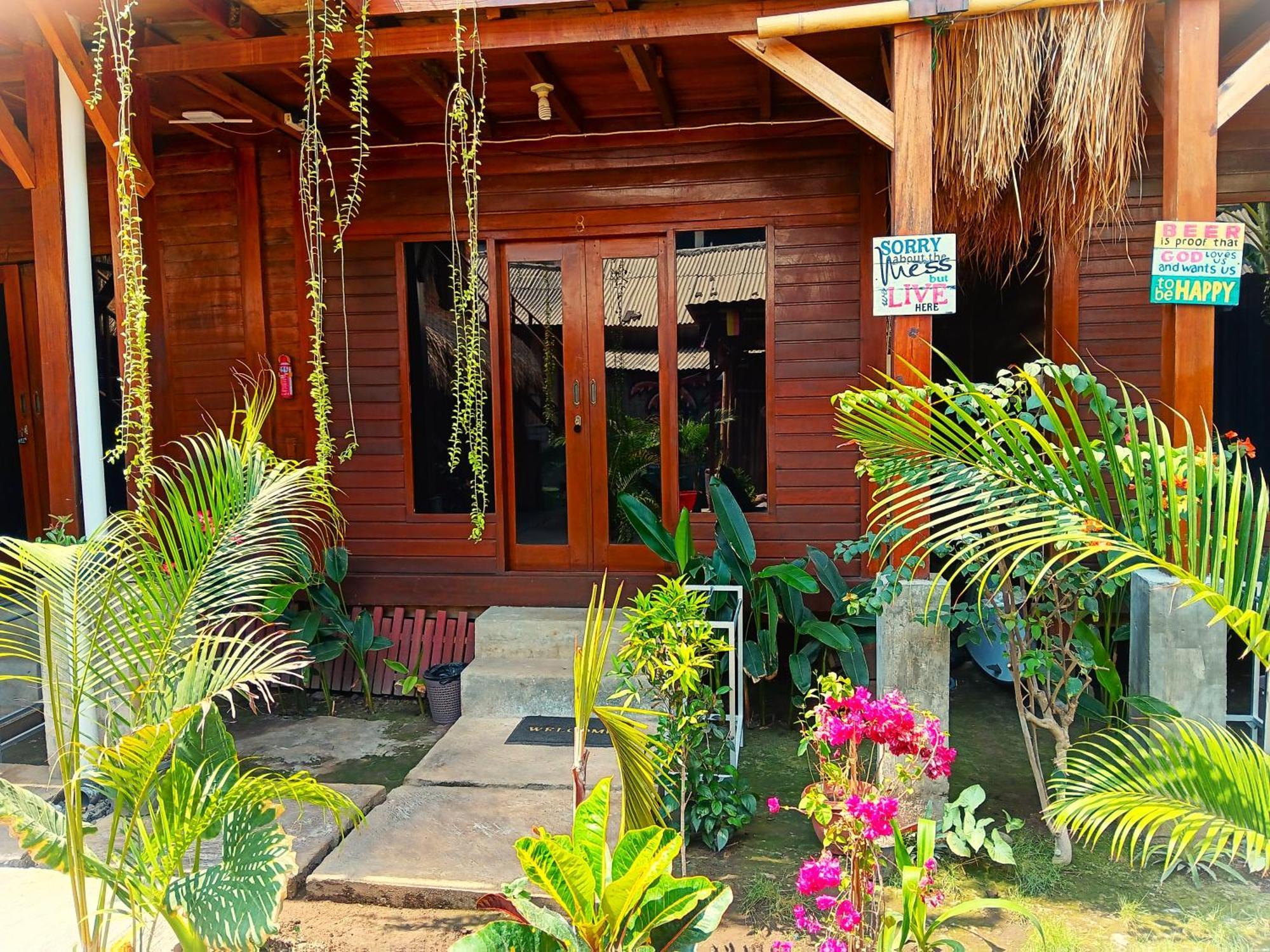 Good Vibes Bungalows Gili Trawangan Exteriér fotografie