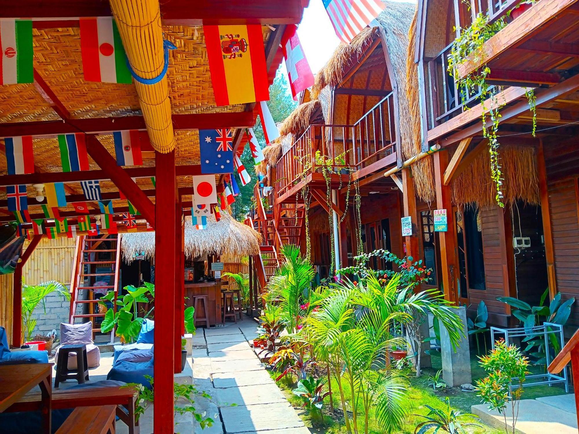 Good Vibes Bungalows Gili Trawangan Exteriér fotografie
