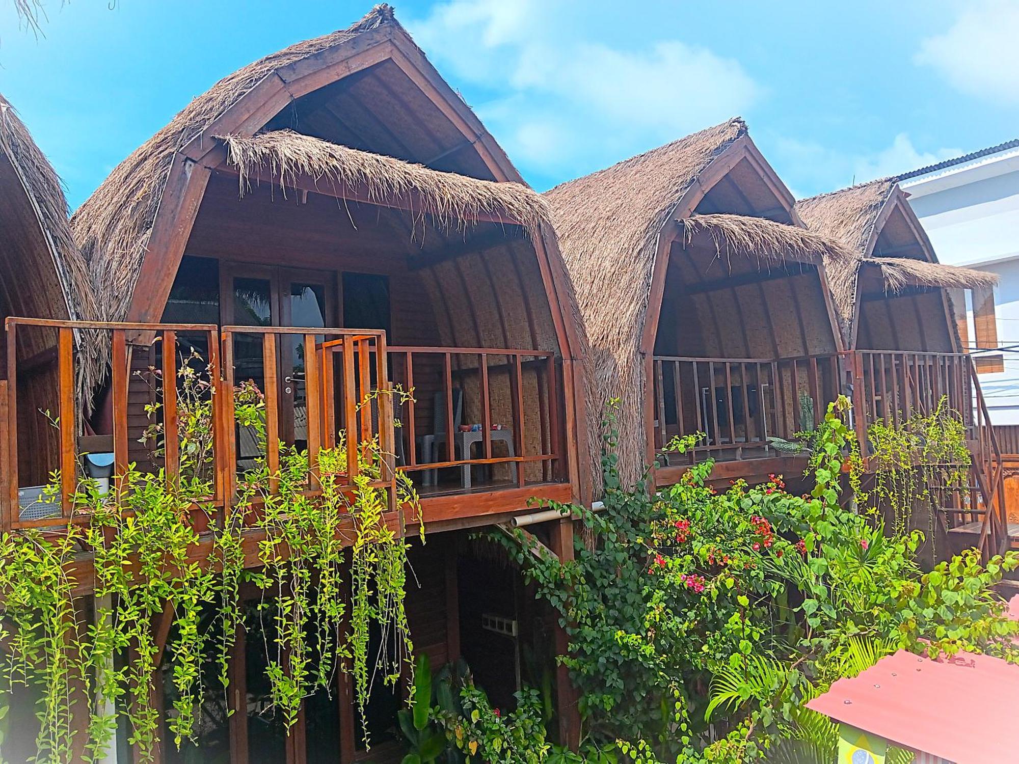 Good Vibes Bungalows Gili Trawangan Exteriér fotografie
